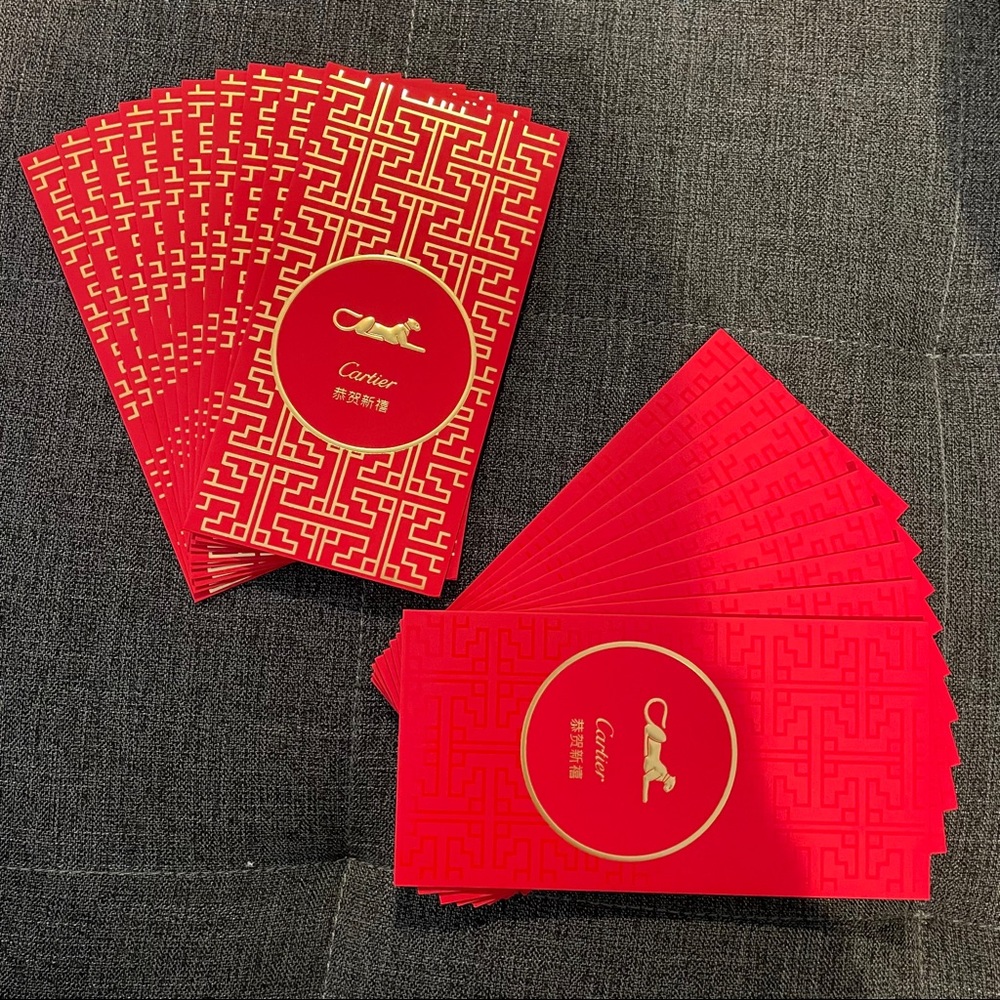 Authentic Cartier Red Envelopes - image 8